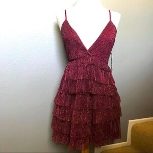 Sexy new party collection ruffle dress. Dance